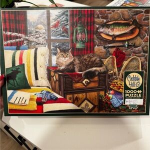 Cobble Hill - Rustic Cabin Scene Puzzle